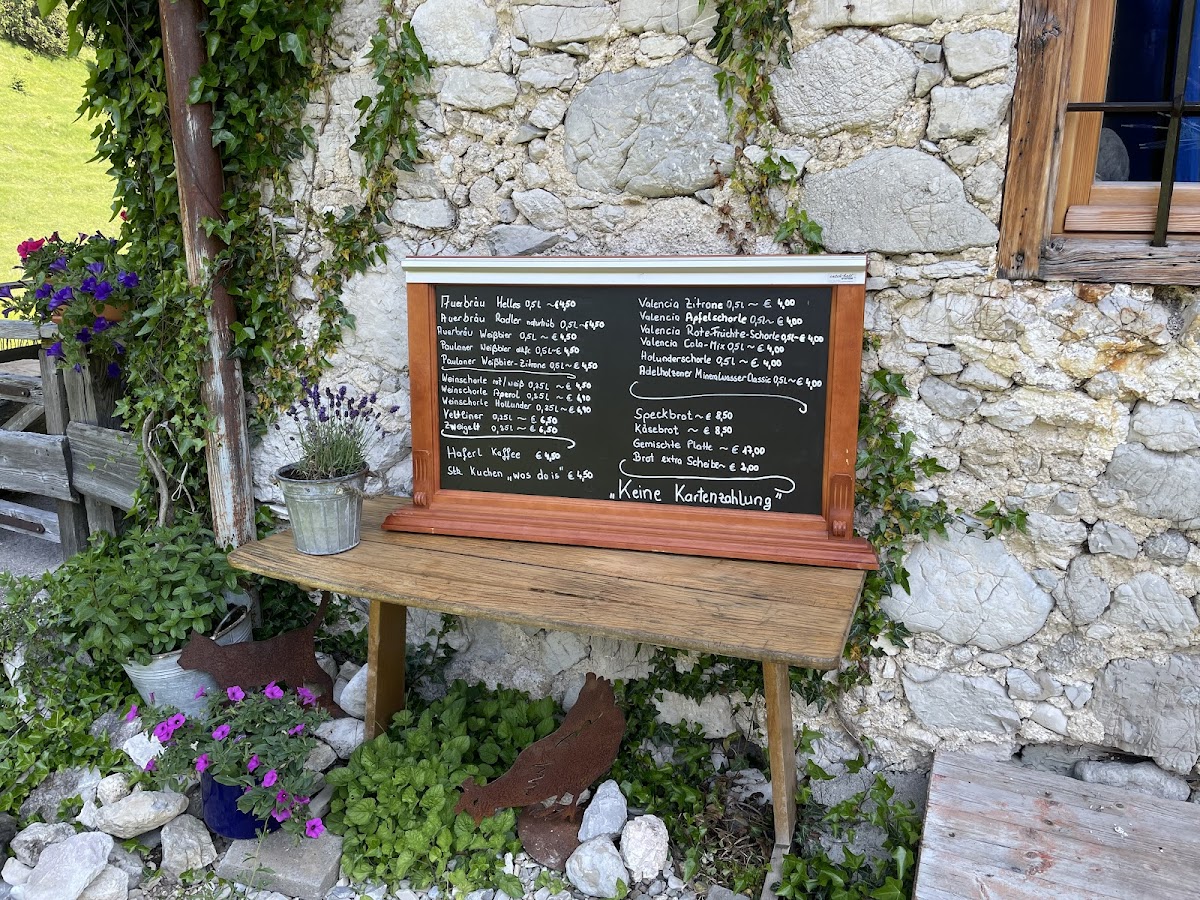 Menu Klausenbergalm - Hochzeitsalm, Feier Und Urige Event Location-4