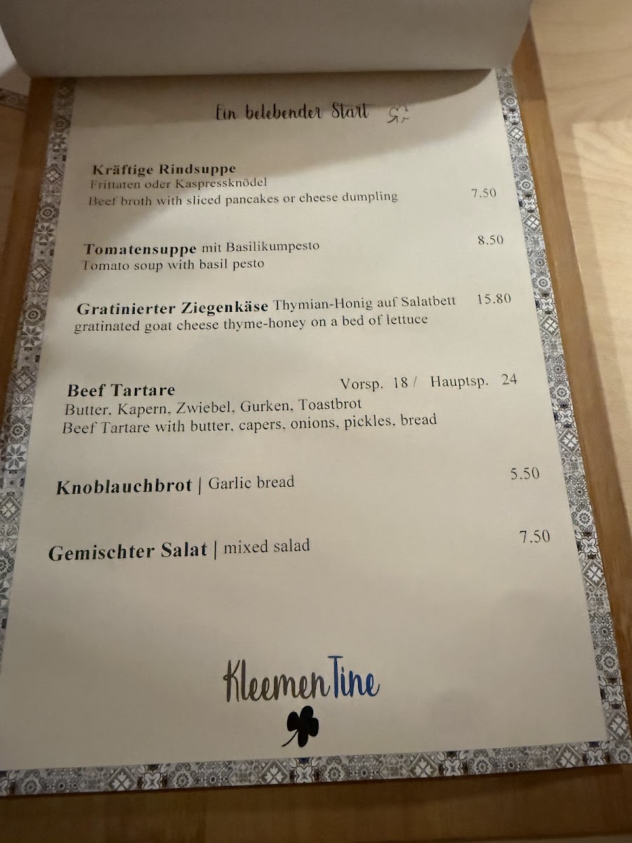 Menu Kleementine Restaurant-4