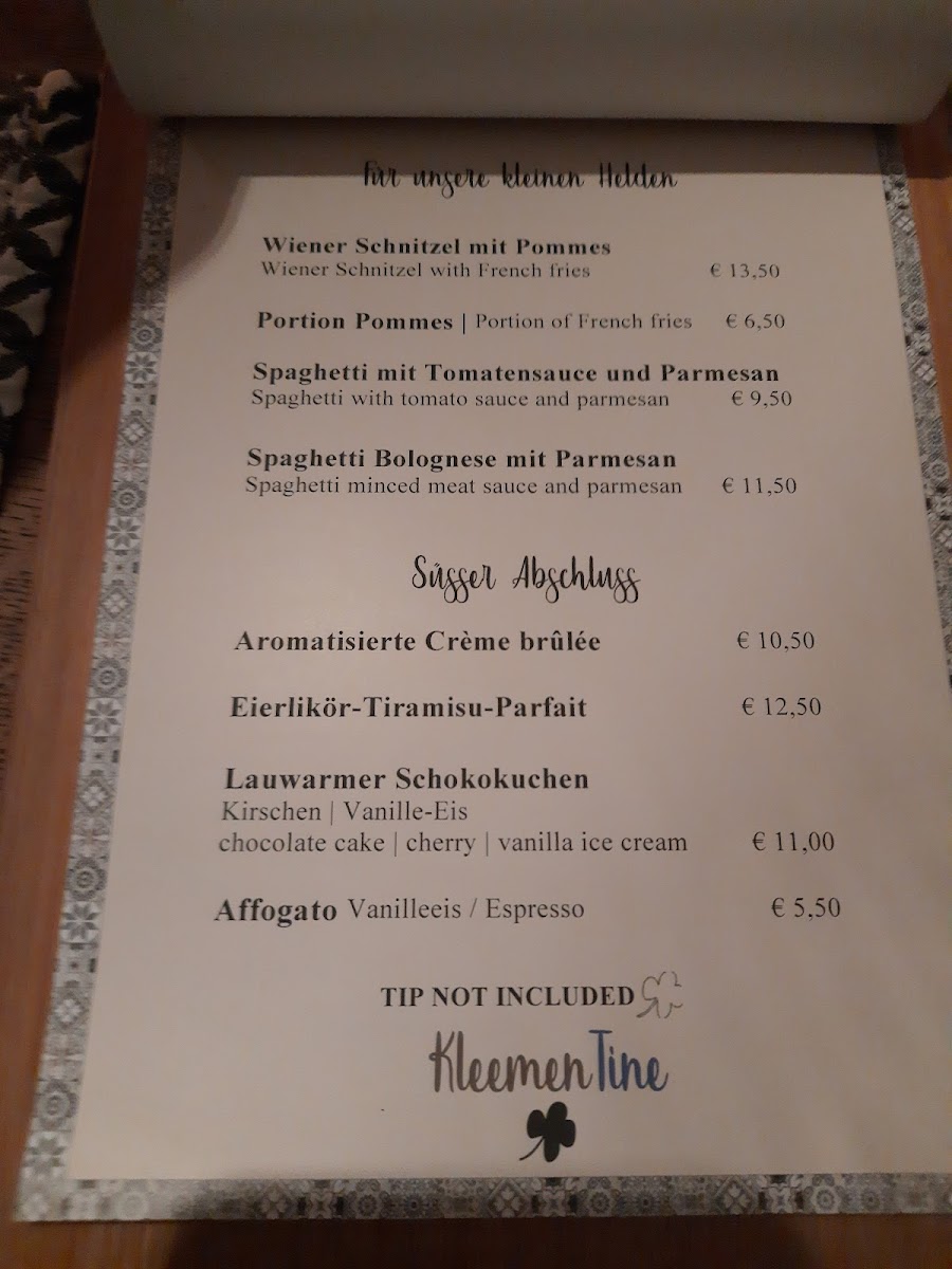 Menu Kleementine Restaurant-6