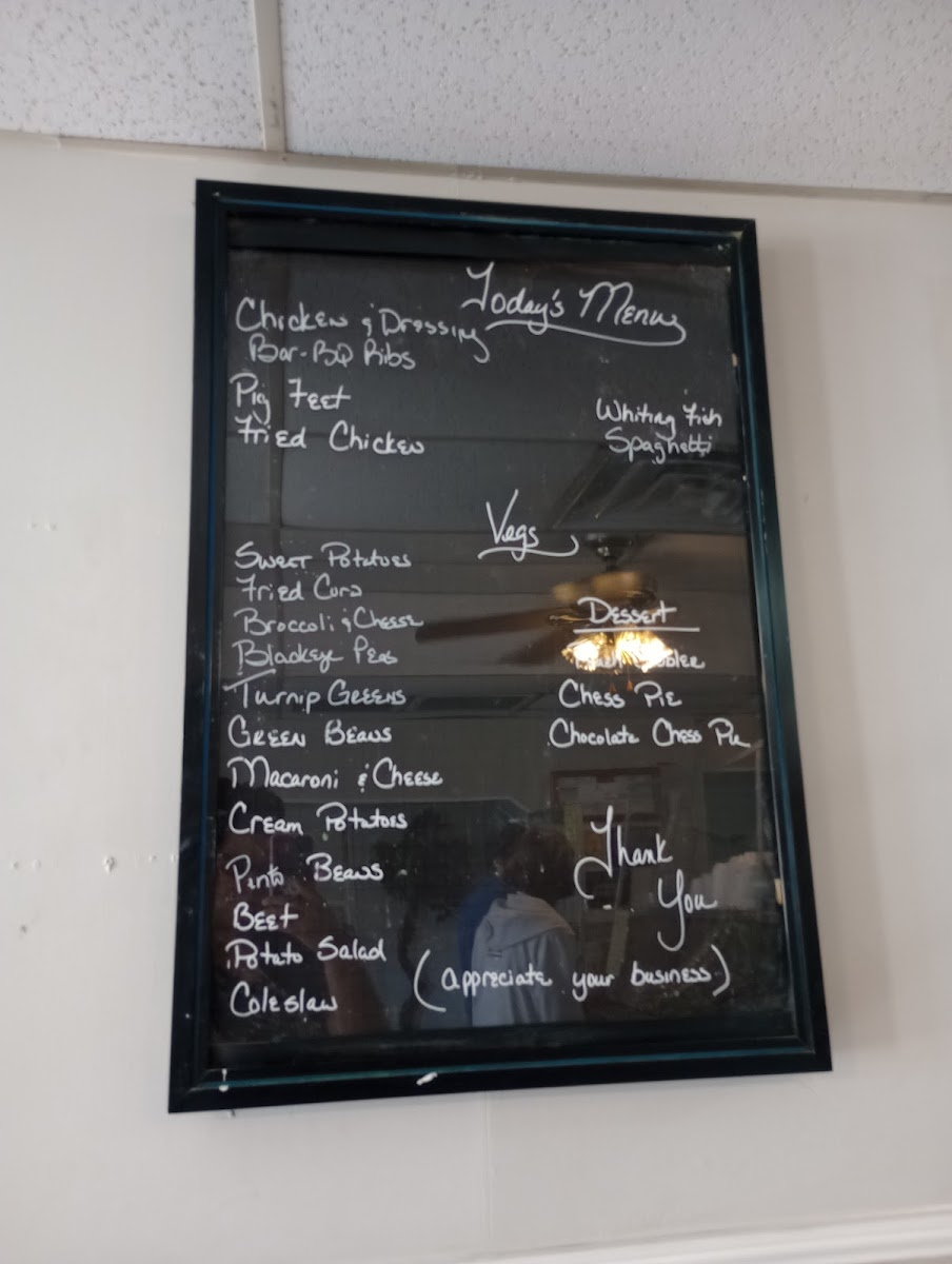 Menu Kleer-Vu Lunchroom-3