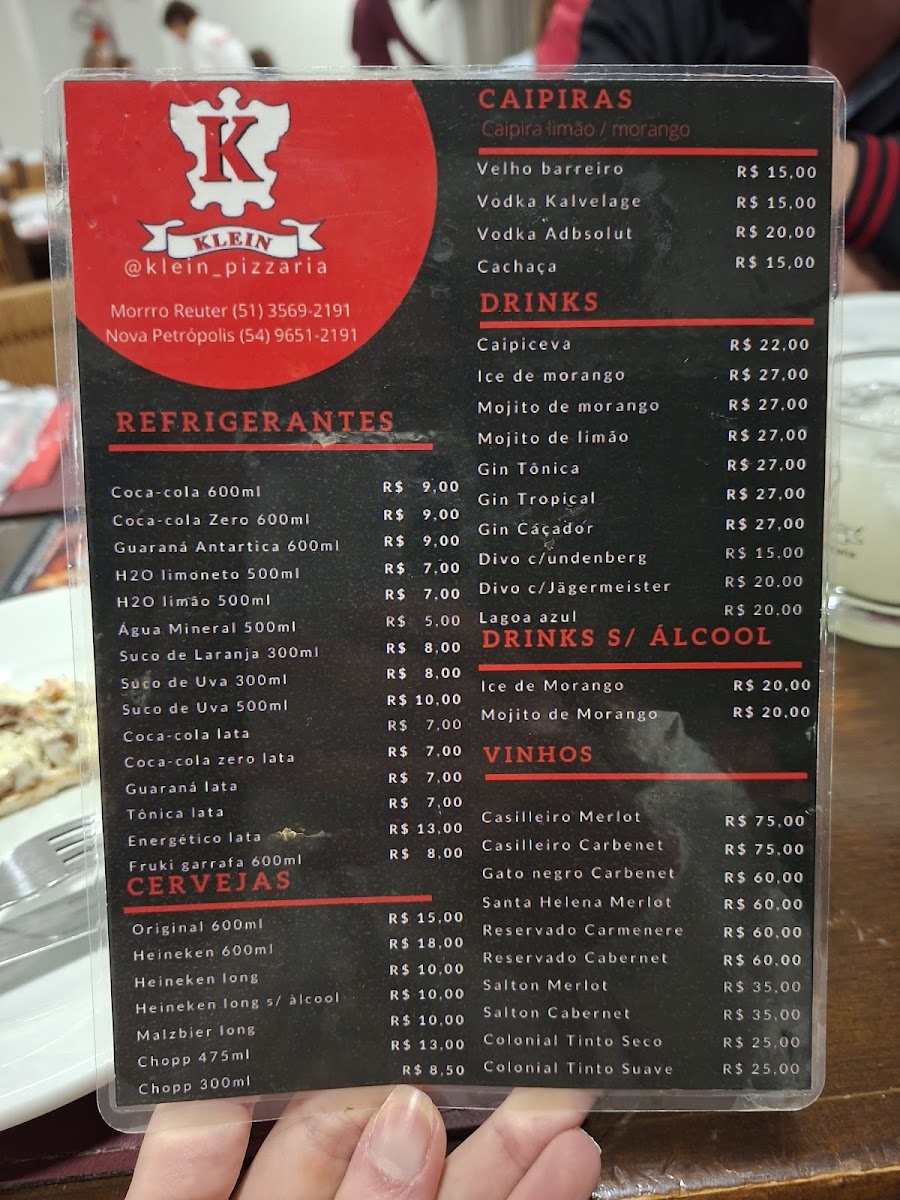 Menu Klein Pizzaria-1