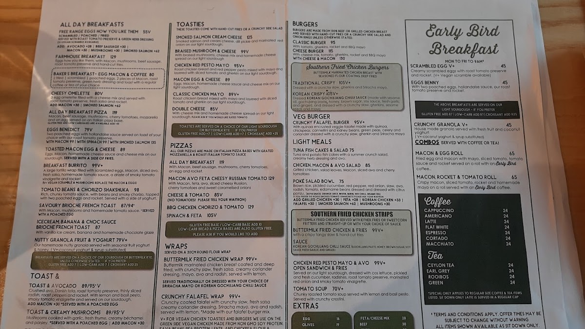 Menu Knead Bakery - Dean Str Newlands-3