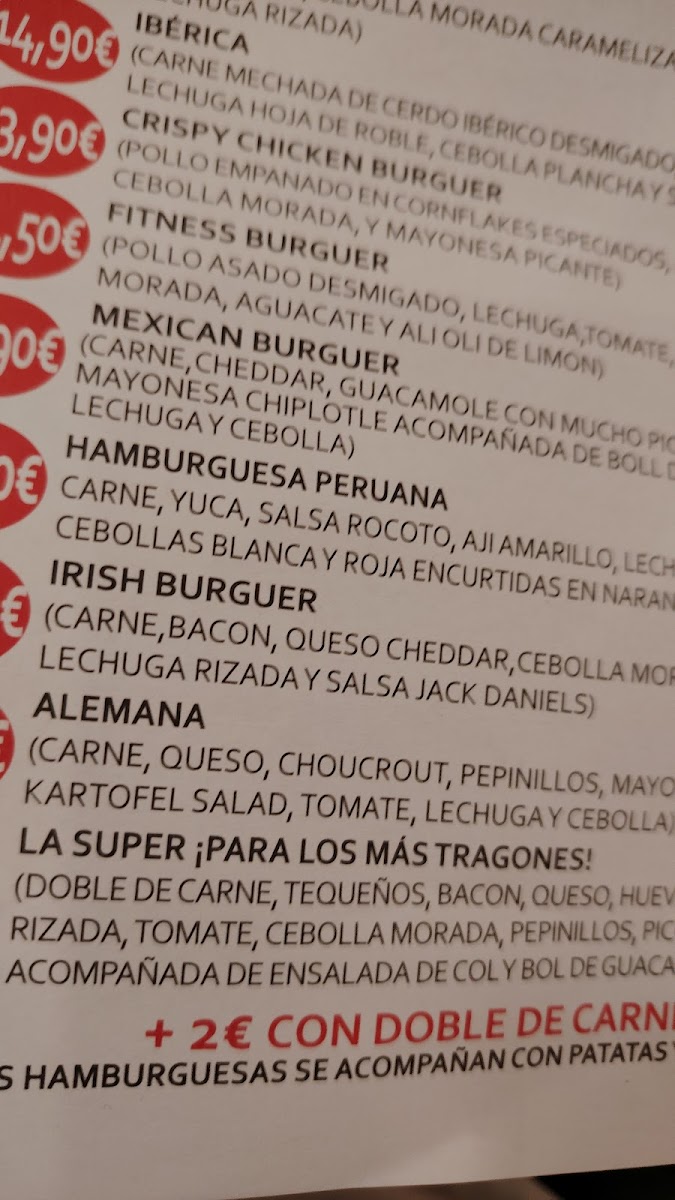 Menu Knight 'n' Squire-10