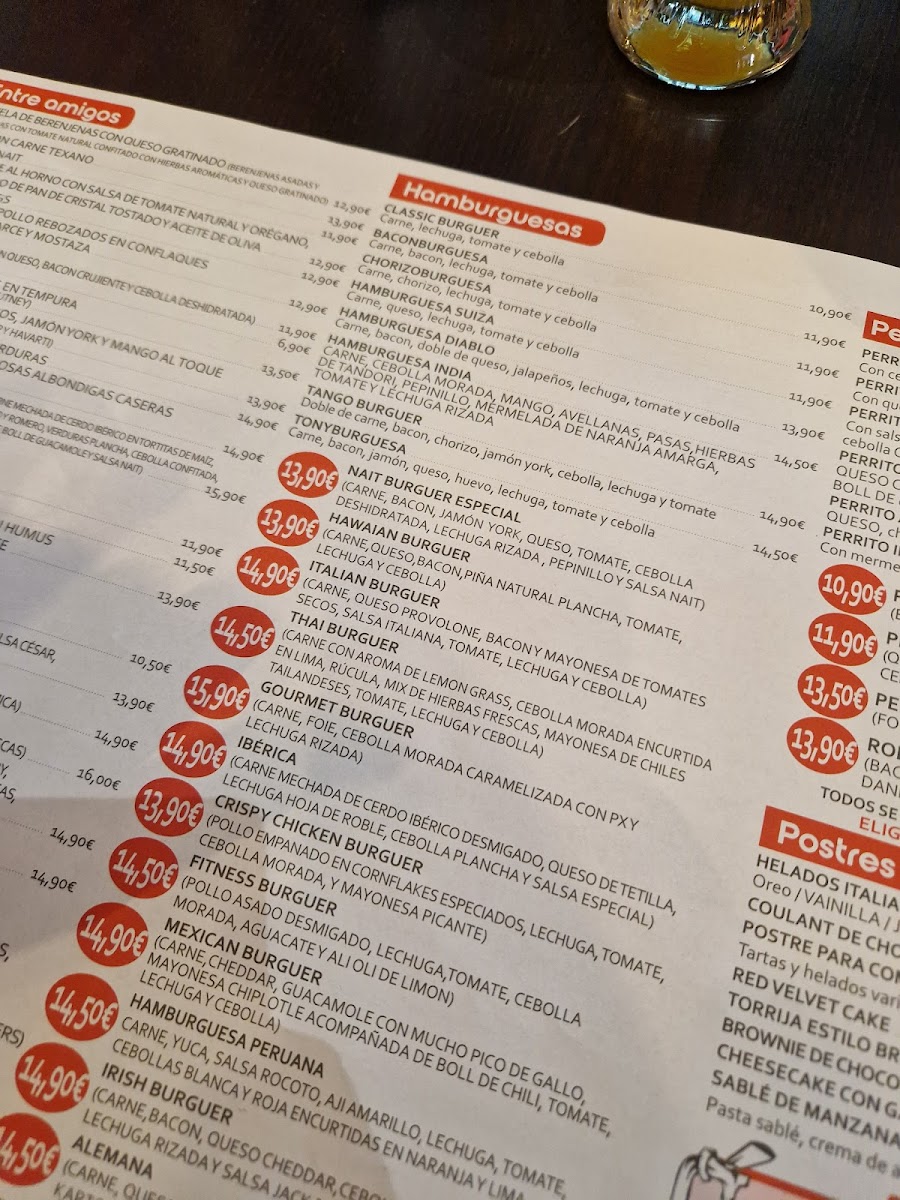 Menu Knight 'n' Squire-7
