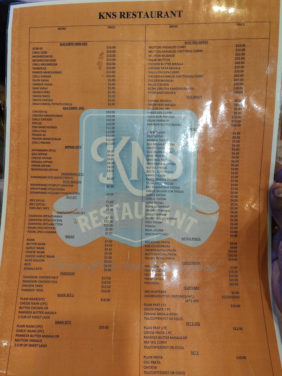 Menu Kns Restaurant-3