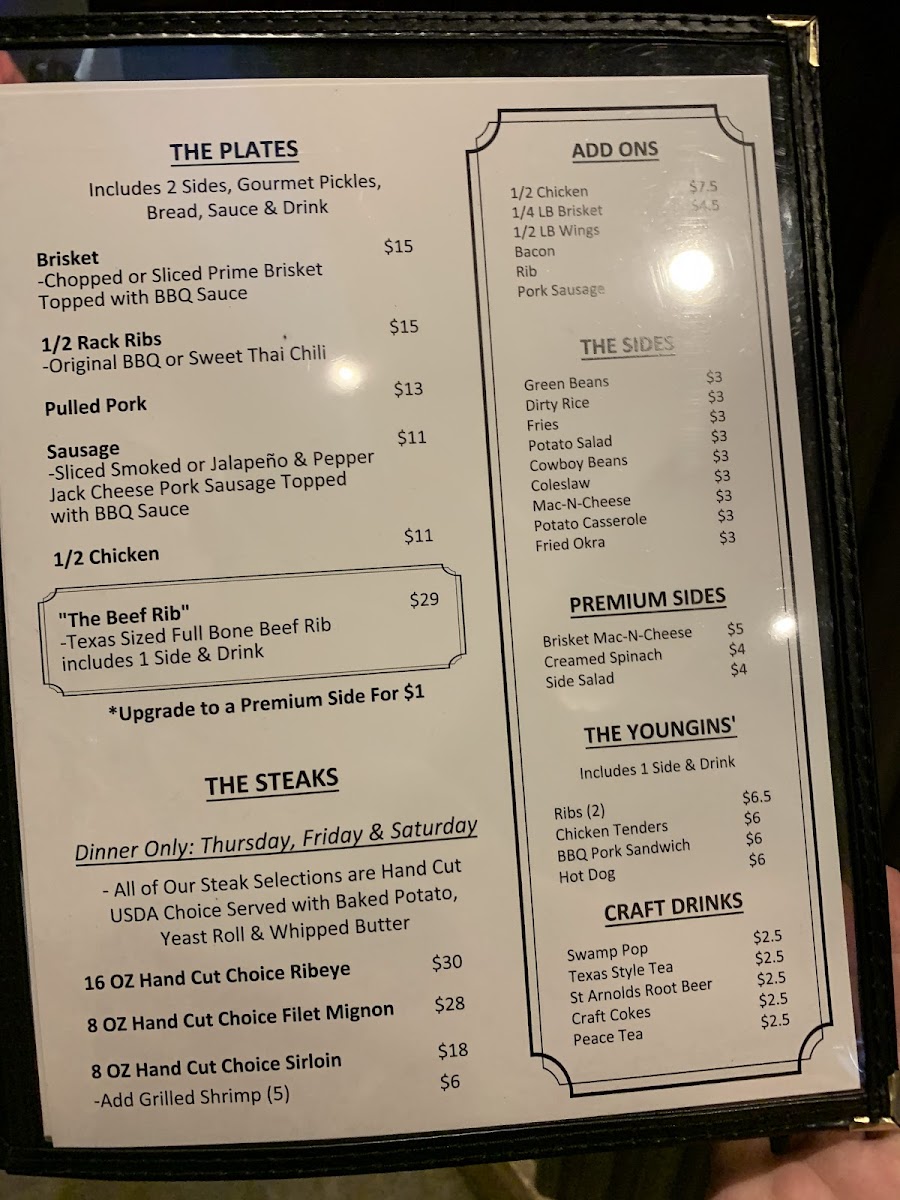 Menu Koal’S Bbq Of Alexandria-1
