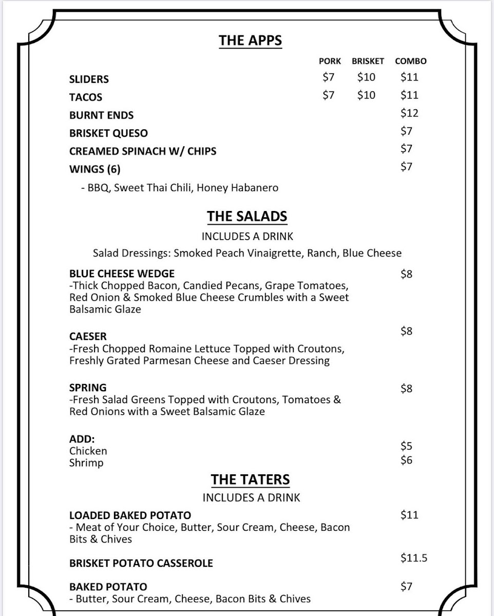 Menu Koal’S Bbq Of Alexandria-8