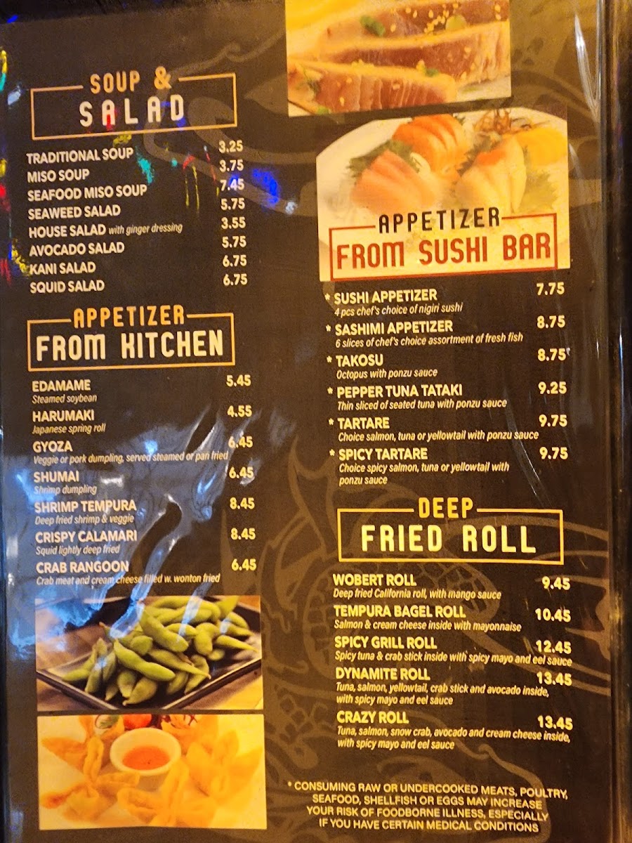 Menu Kobe Hibachi & Sushi-1