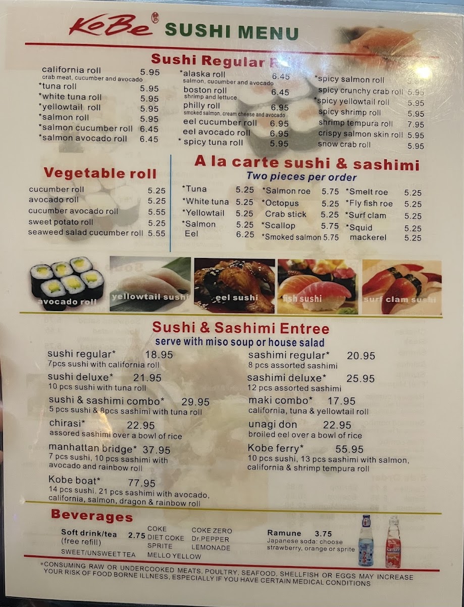 Menu Kobe Hibachi & Sushi-7