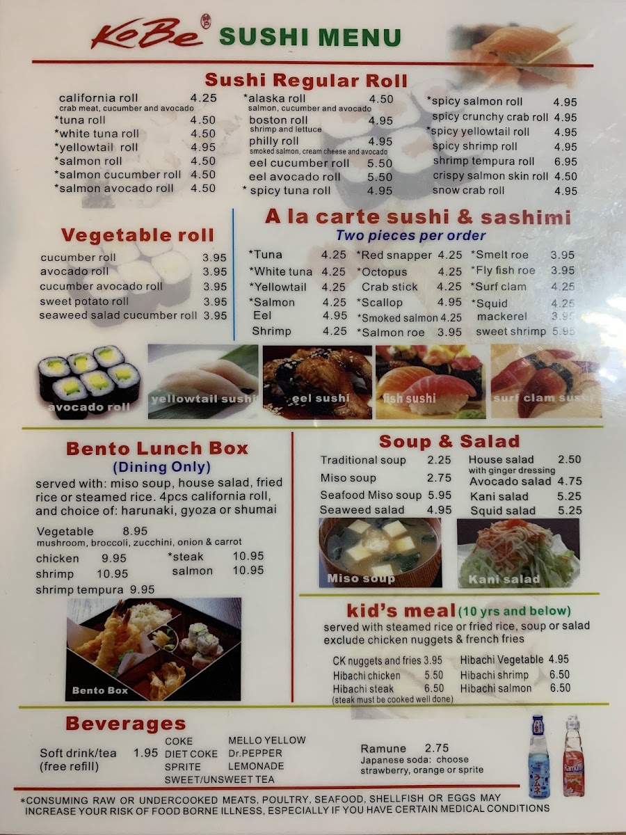 Menu Kobe Hibachi & Sushi-9