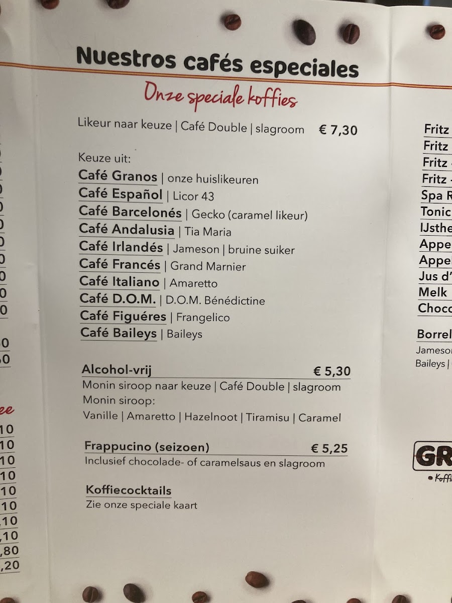Menu Koffiebar Granos-9