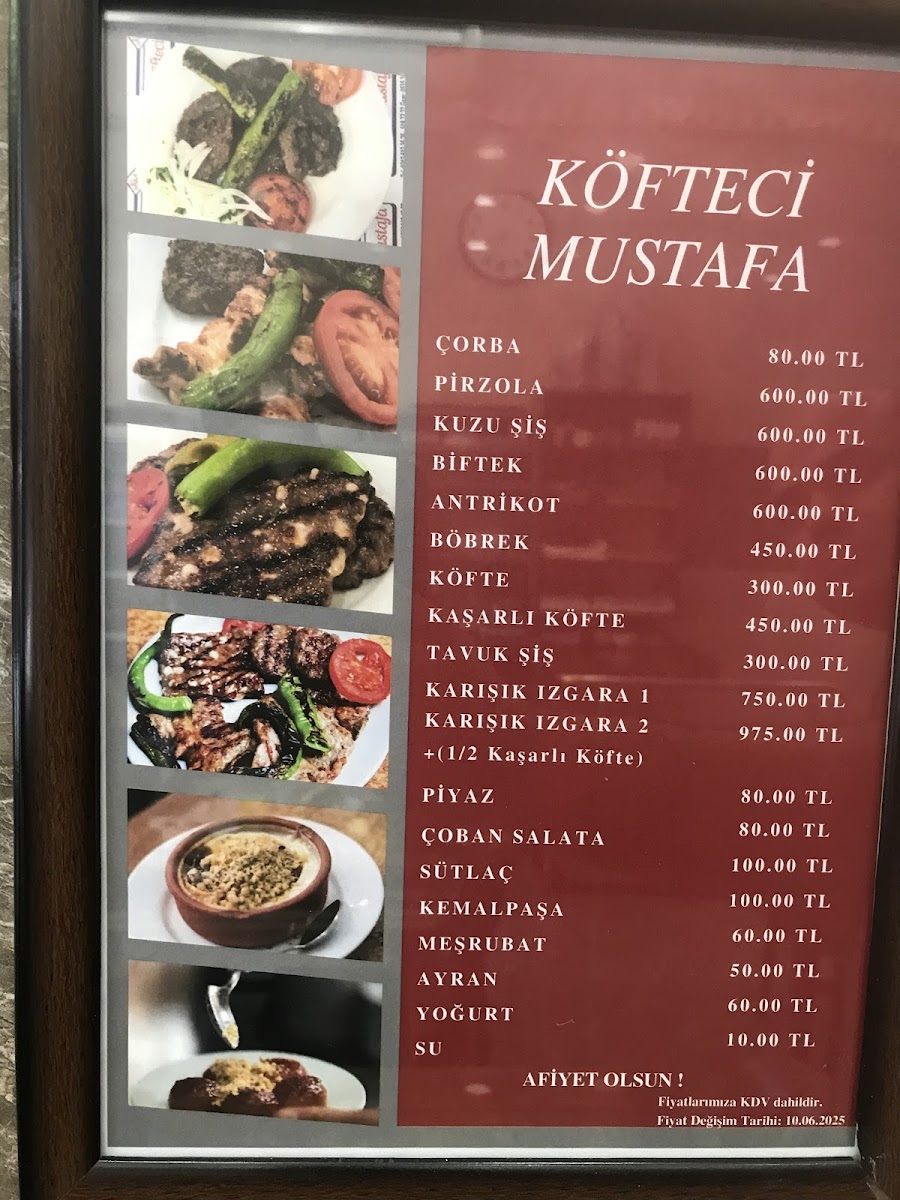 Menu Kofteci Mustafa-1