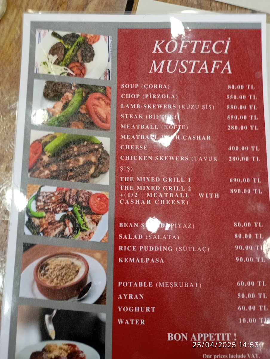 Menu Kofteci Mustafa-2