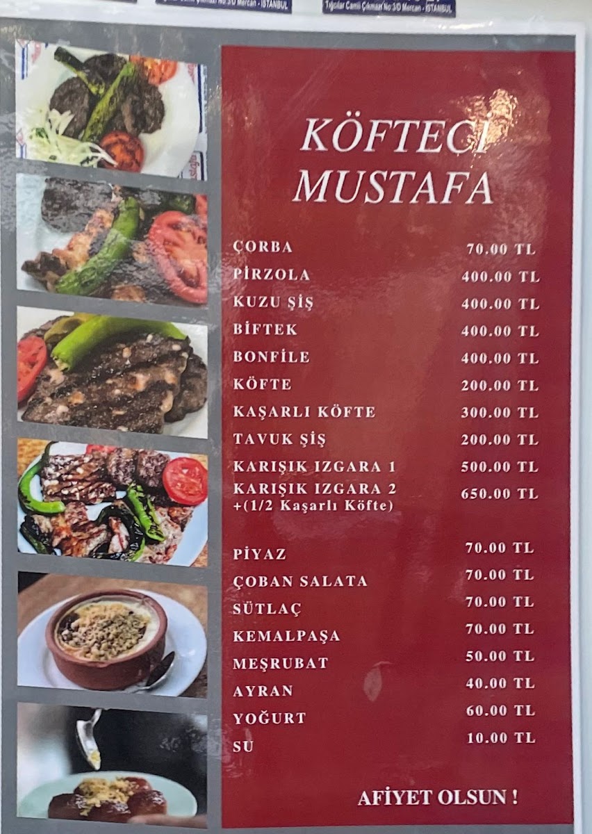 Menu Kofteci Mustafa-3