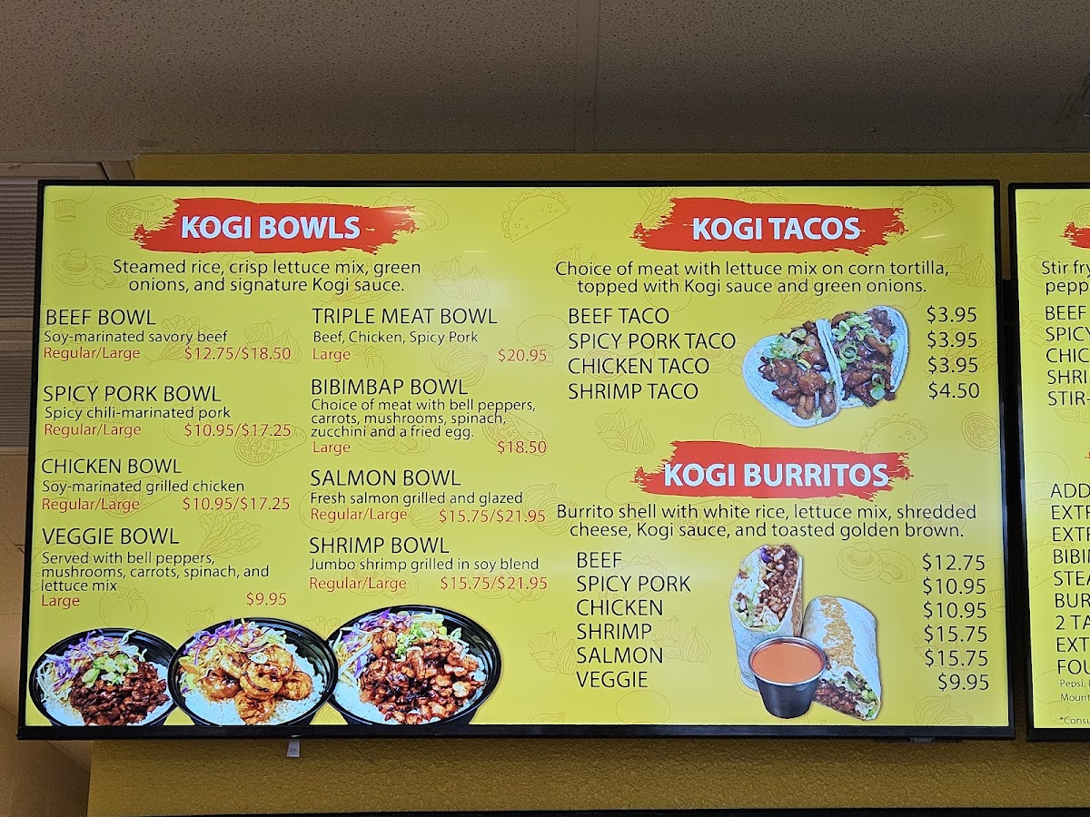 Menu Kogi Grill (Pinellas Park)-2