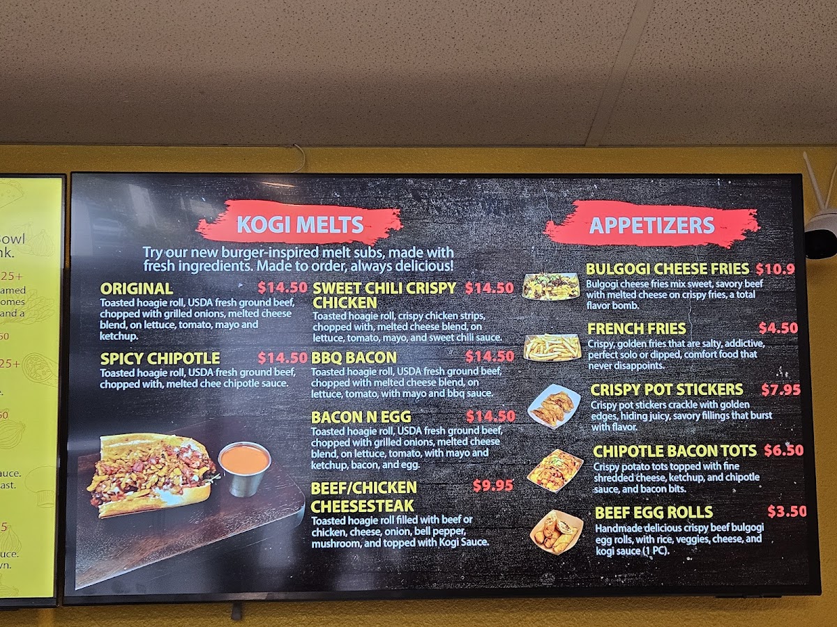 Menu Kogi Grill (Pinellas Park)-3