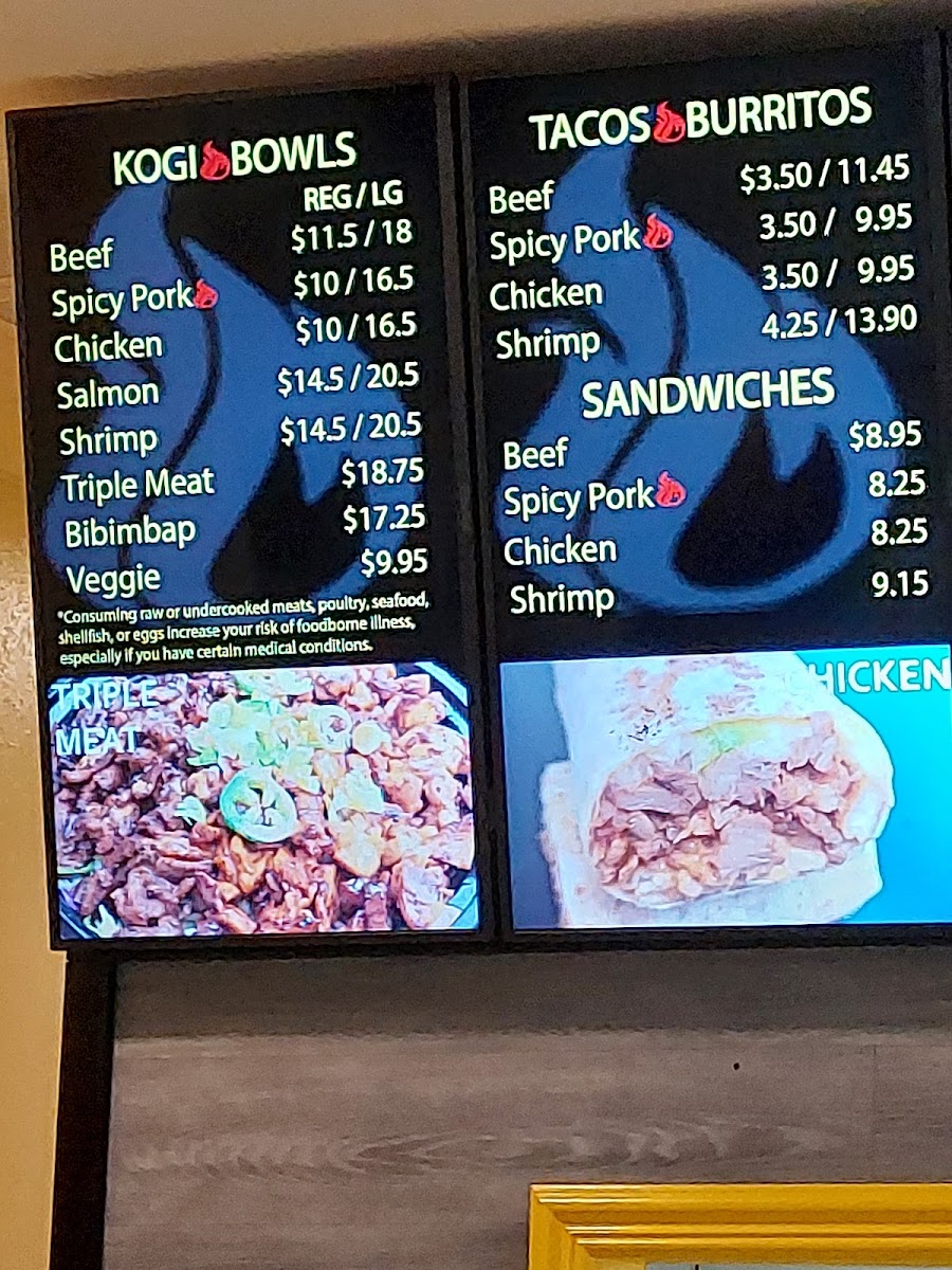 Menu Kogi Grill (Pinellas Park)-5