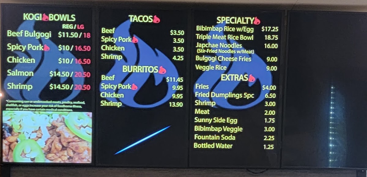 Menu Kogi Grill (Pinellas Park)-9