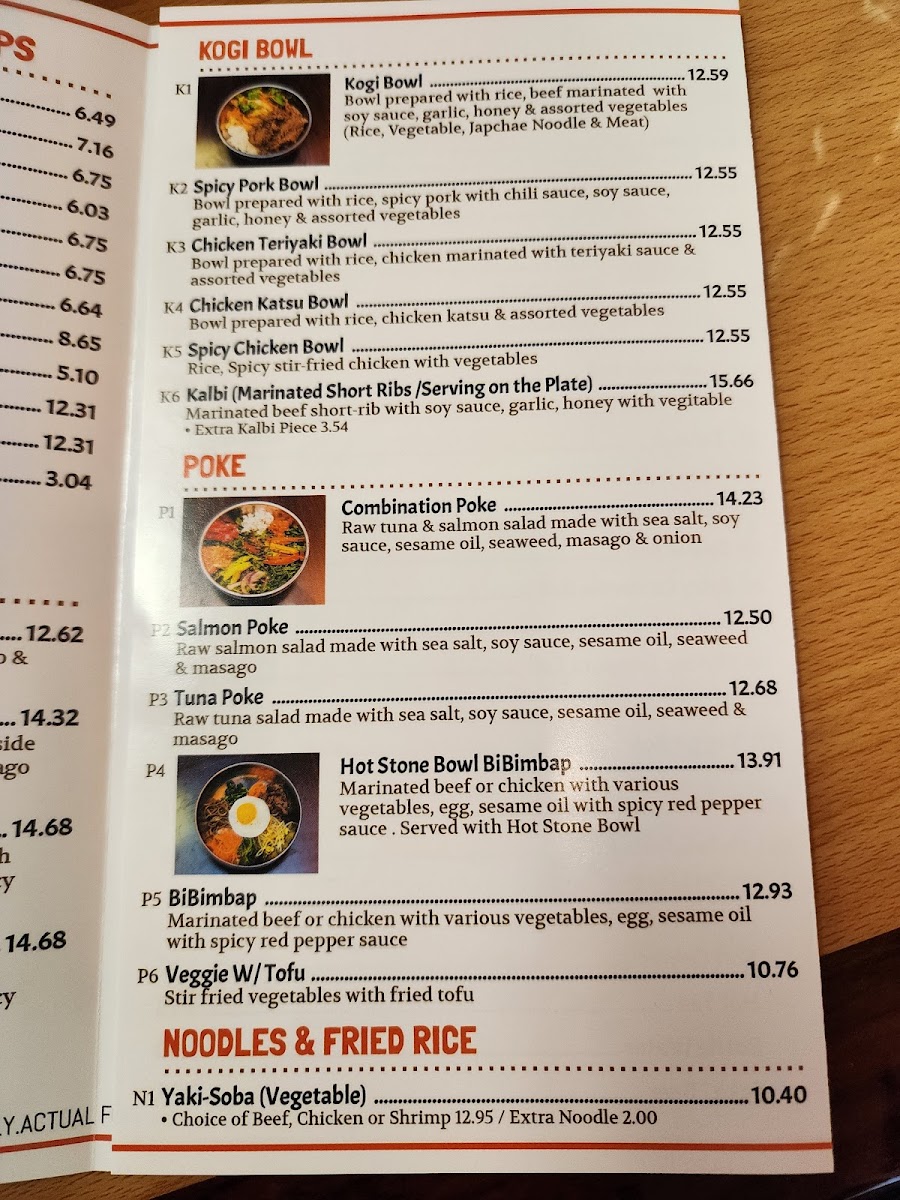 Menu Kogibowl Sushi Bar-2