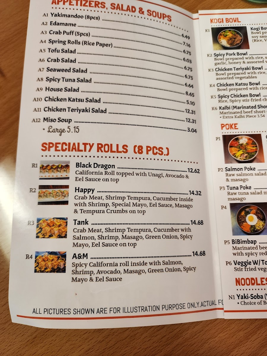 Menu Kogibowl Sushi Bar-6