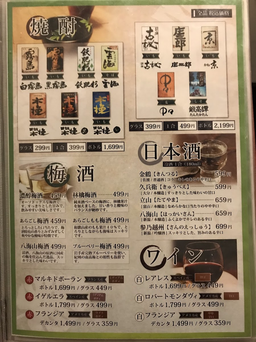 Menu Kogomi-6