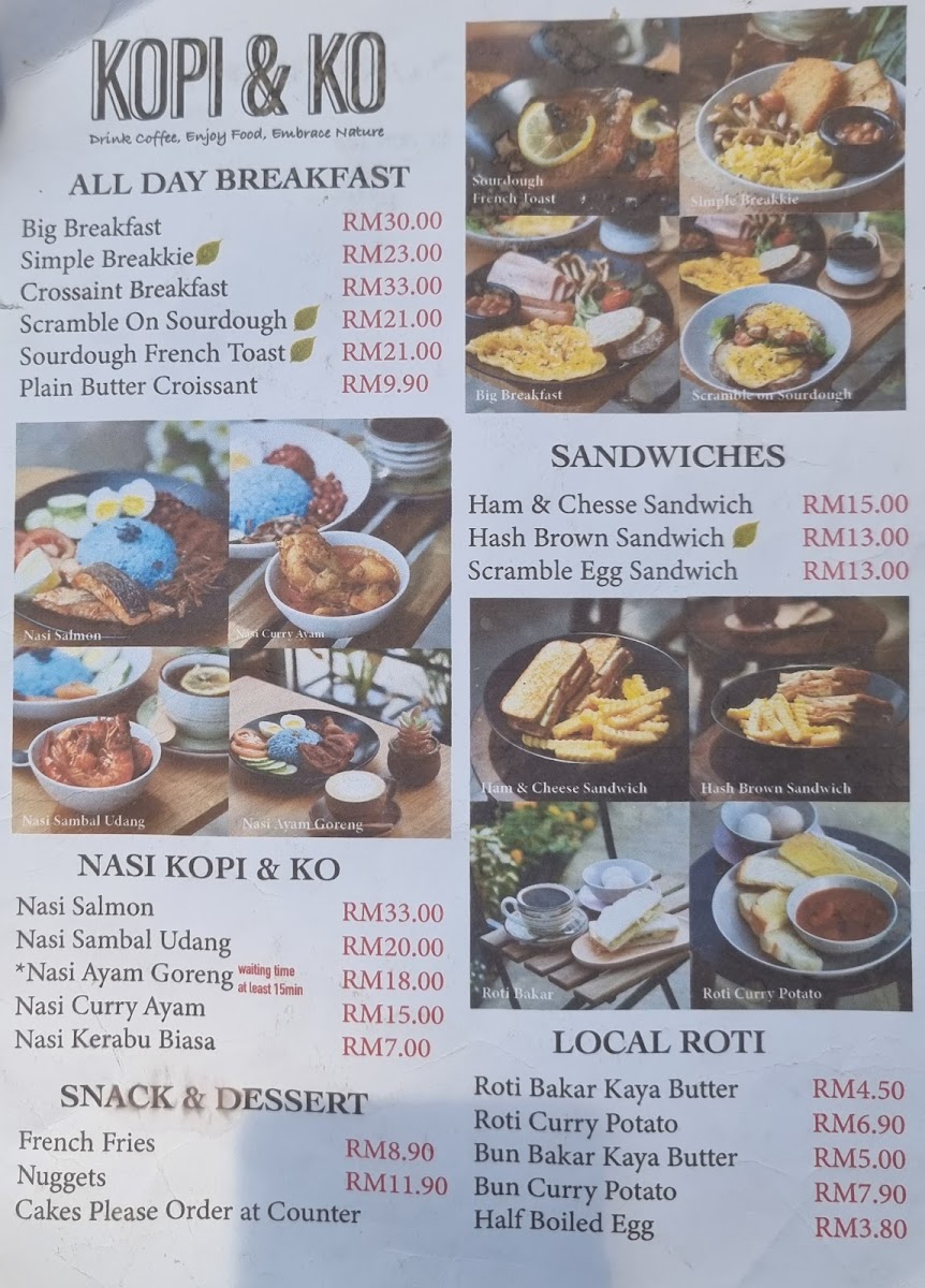 Menu Kohi Ko By The Leve-3