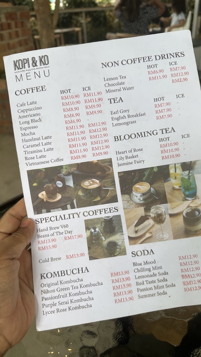 Menu Kohi Ko By The Leve-7
