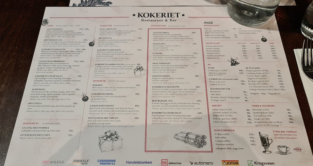 Menu Kokeriet Restaurant-1