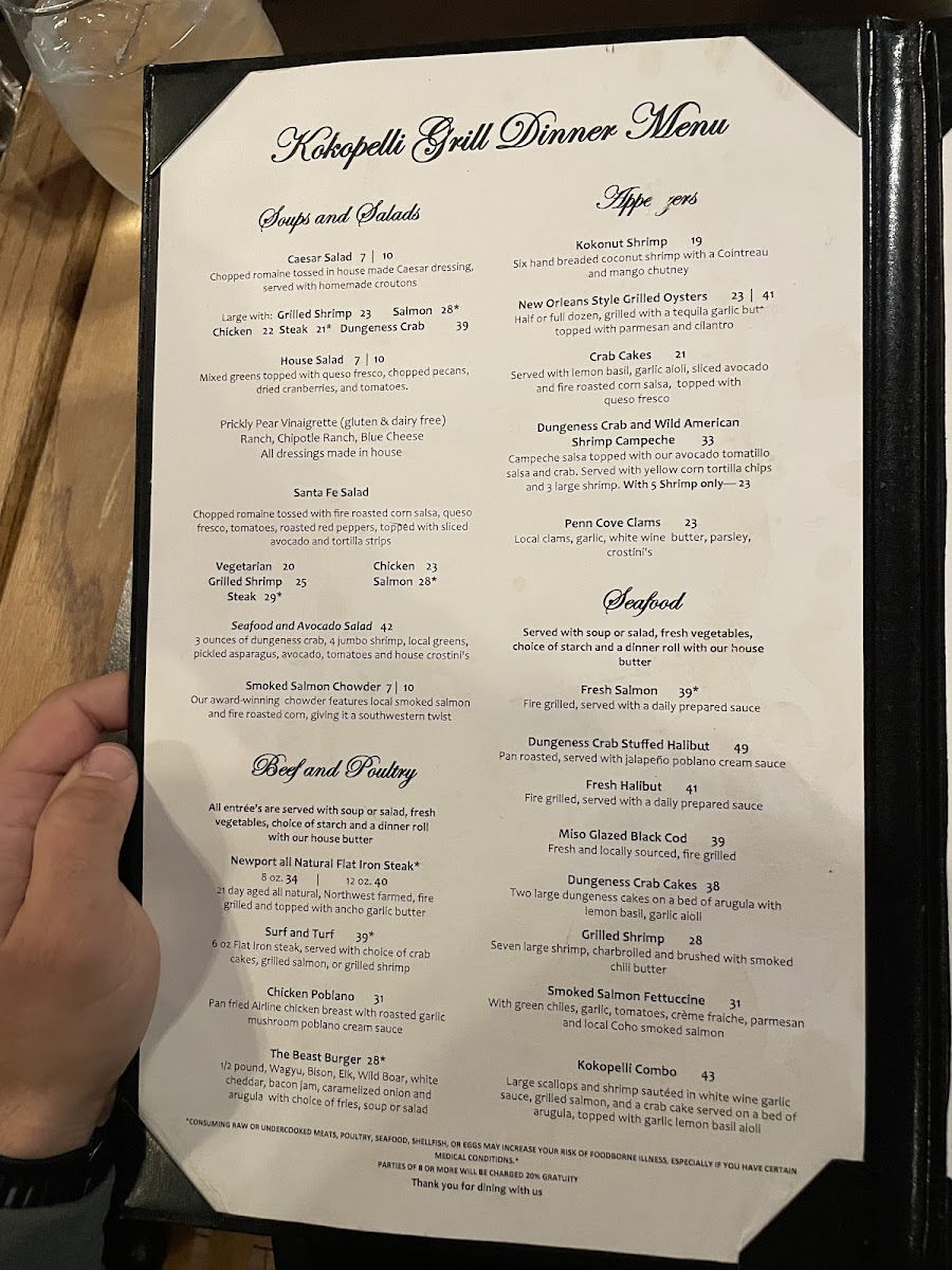 Menu Kokopelli Grill-3