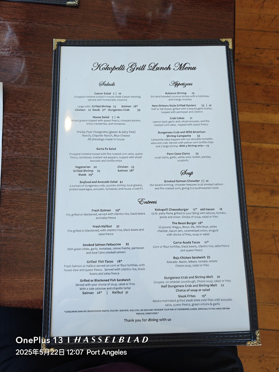 Menu Kokopelli Grill-6