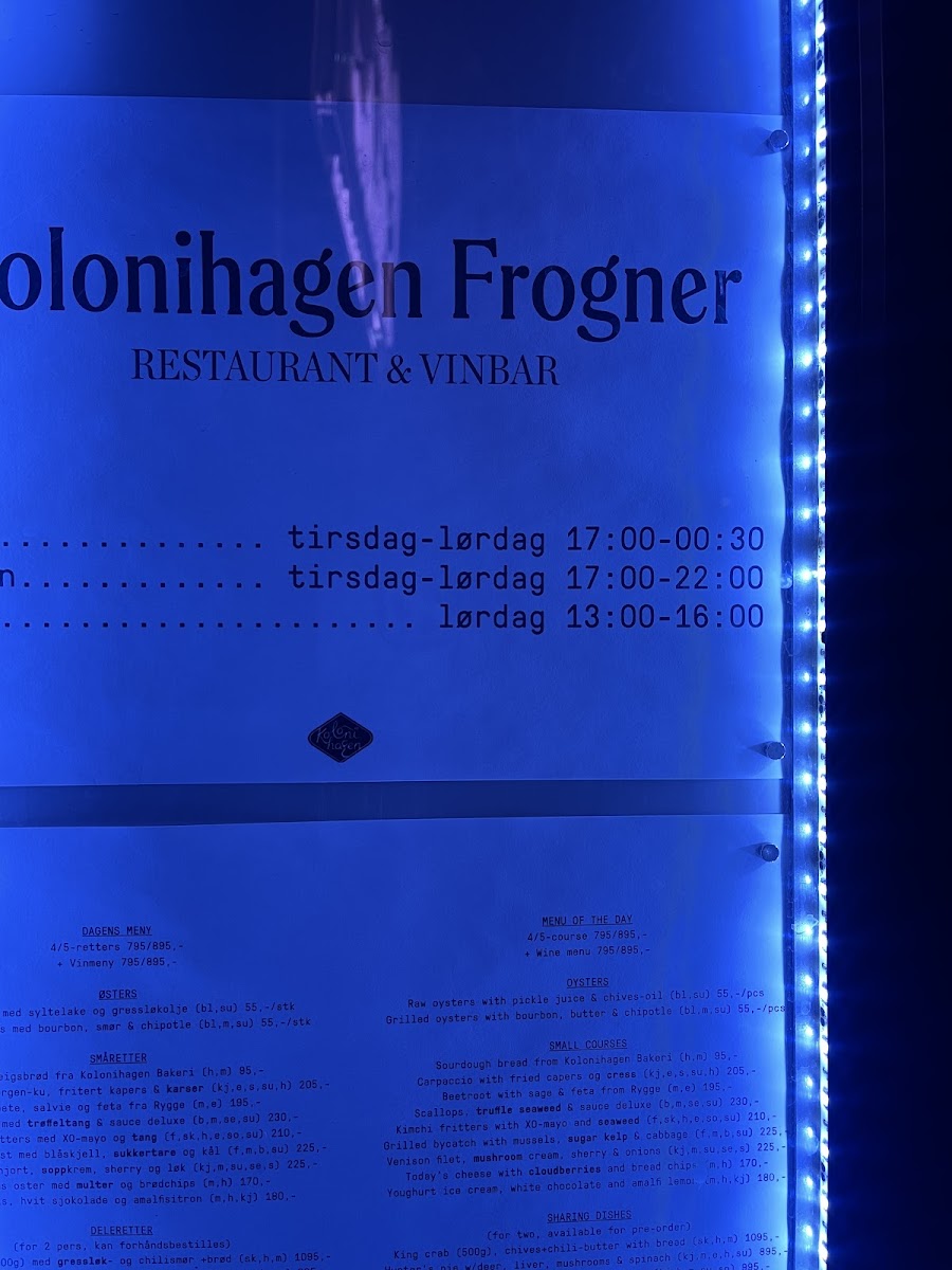 Menu Kolonihagen Frogner-2