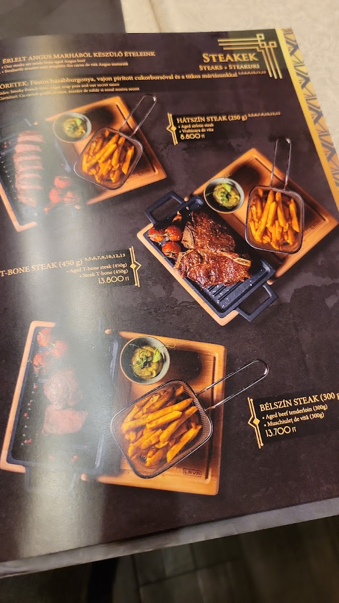 Menu Komló Étterem - Gyula-9