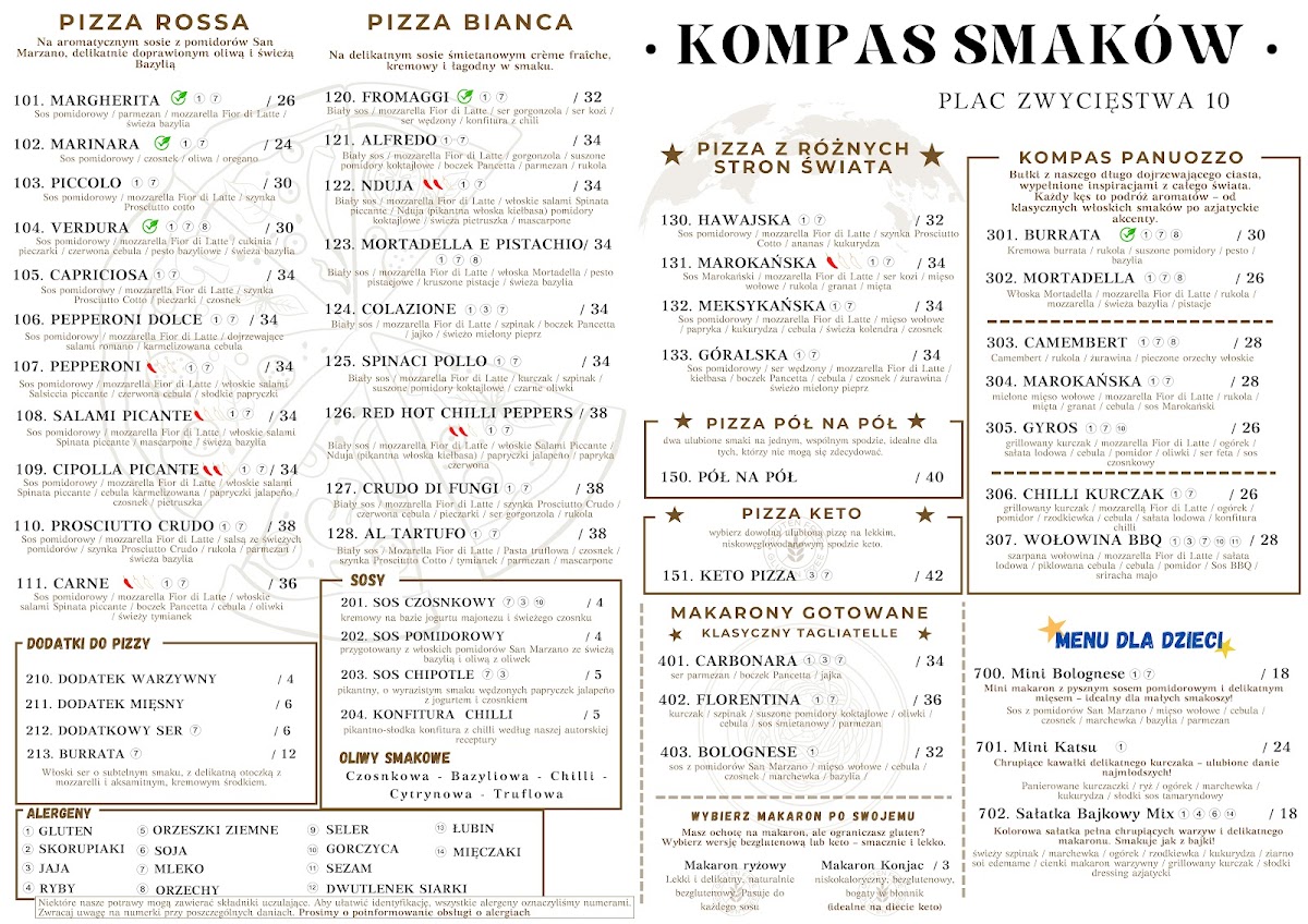 Menu Kompas Smaków-2