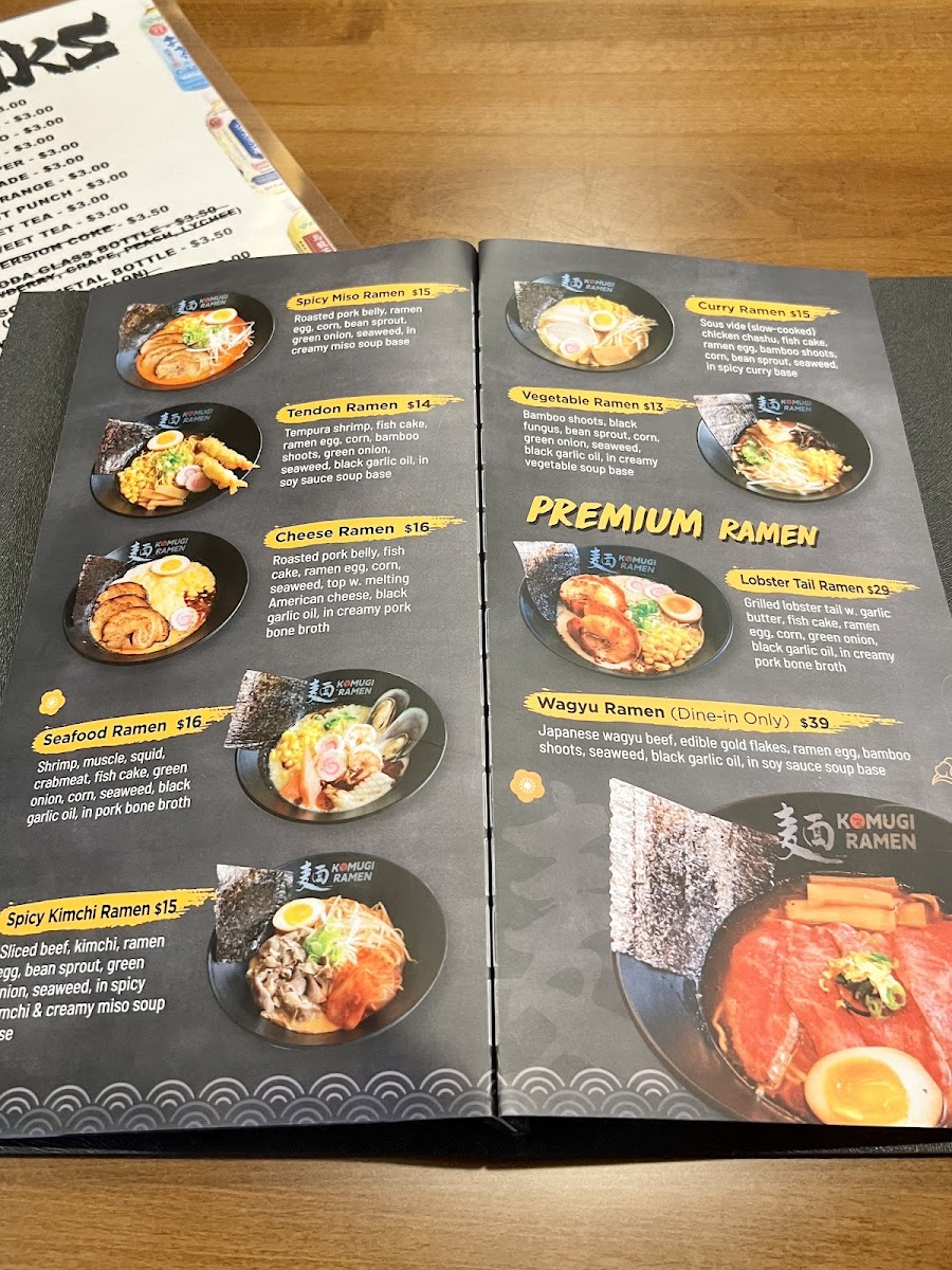 Menu Komugi Ramen-5