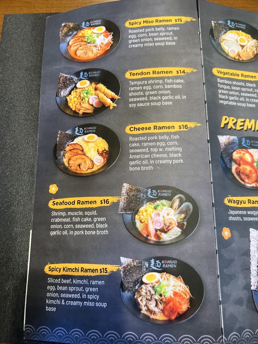 Menu Komugi Ramen-7