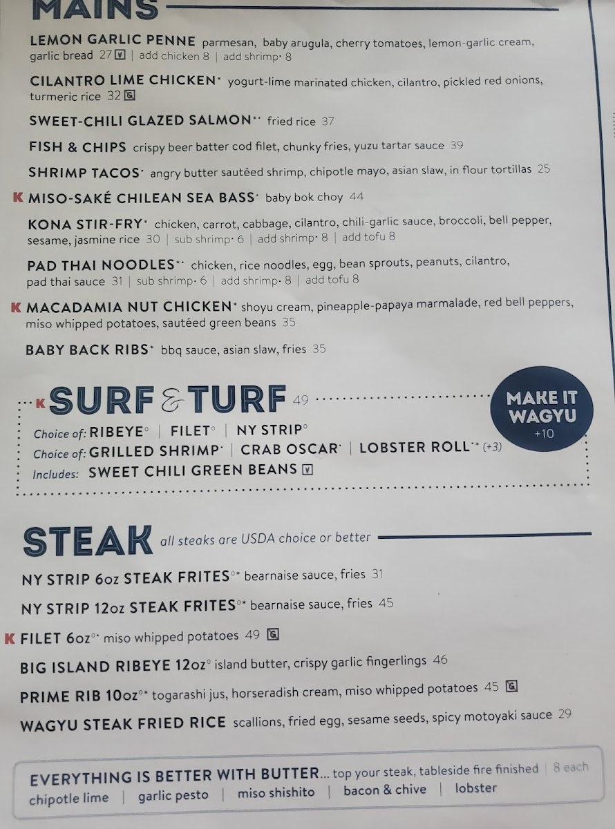 Menu Kona Grill - Eden Prairie-4
