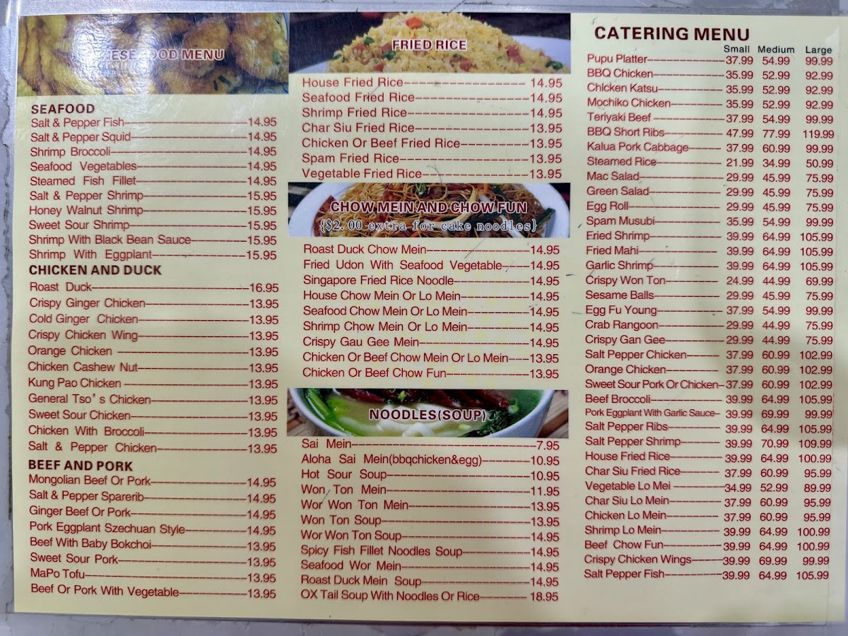 Menu Kona Rainbow Cafe-3