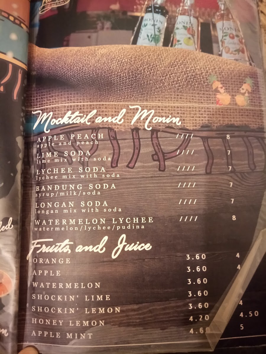 Menu Konda Kondi Cafe & Restaurant-10