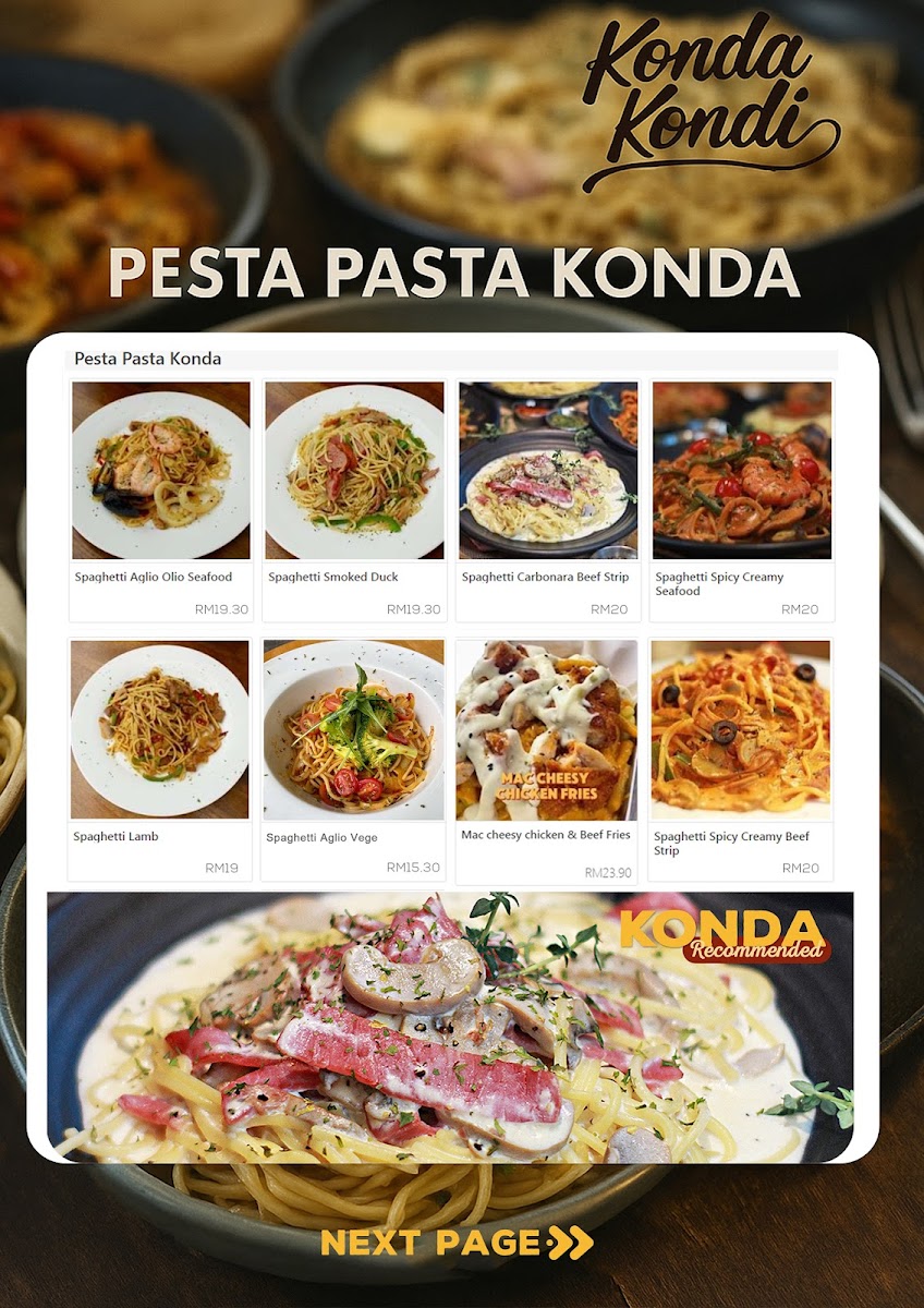 Menu Konda Kondi Cafe & Restaurant-5