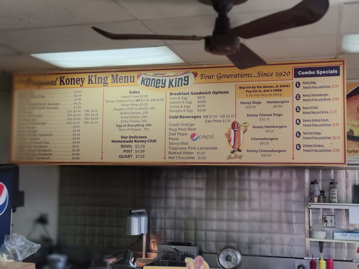 Menu Koney King Restaurant-2