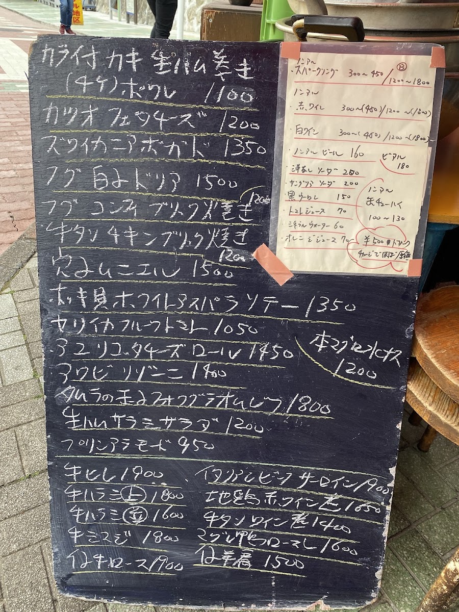 Menu Kongo Shoten 138 Banchi-2