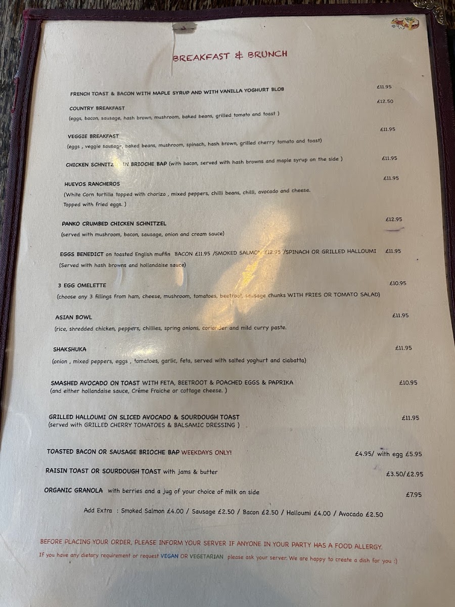 Menu Konnigans-7