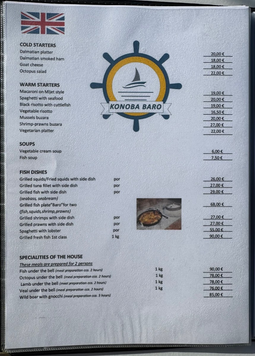 Menu Konoba Baro-1