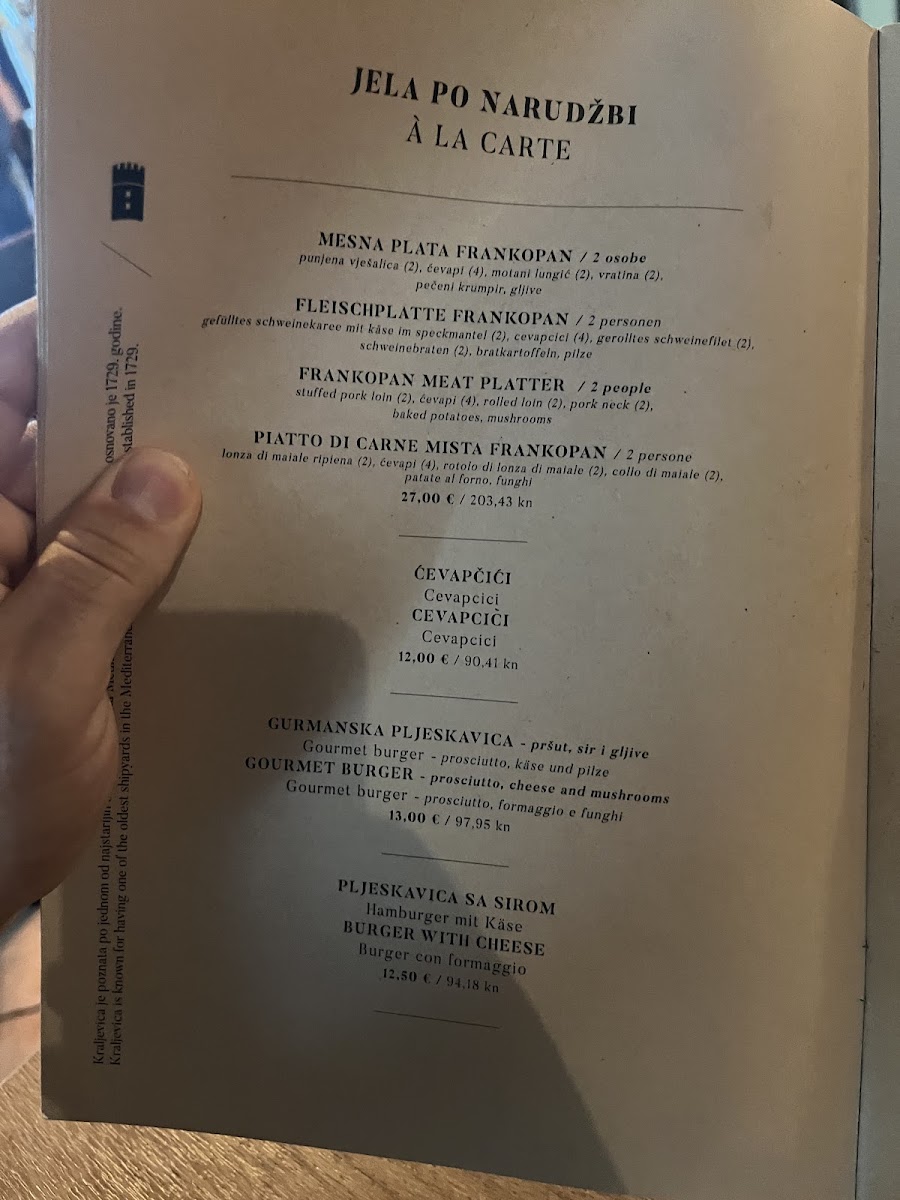 Menu Konoba Fran Krsto Frankopan-9