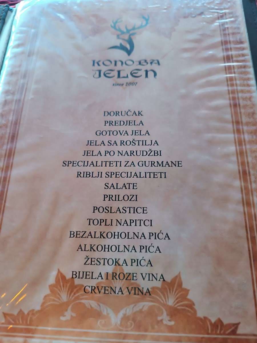 Menu Konoba Jelen-1