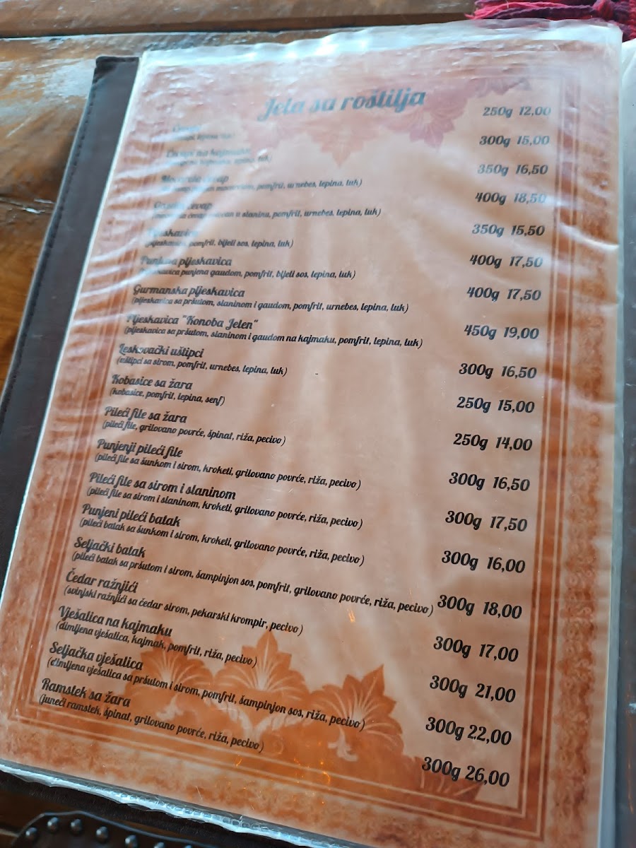 Menu Konoba Jelen-2