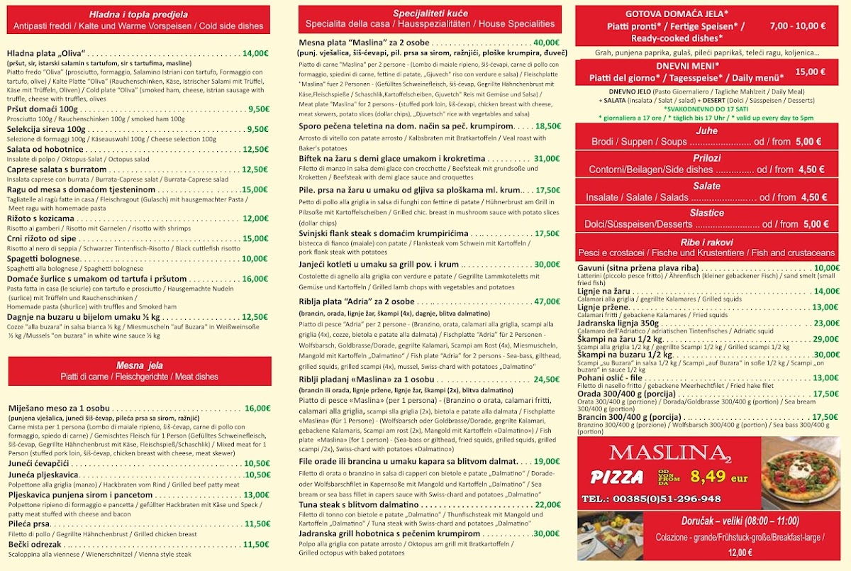 Menu Konoba Maslina-1