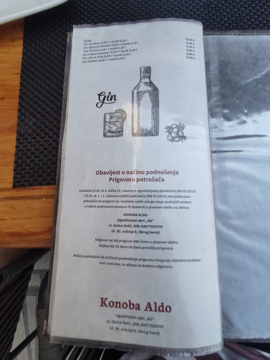 Menu Konoba Pizzeria Aldo-10