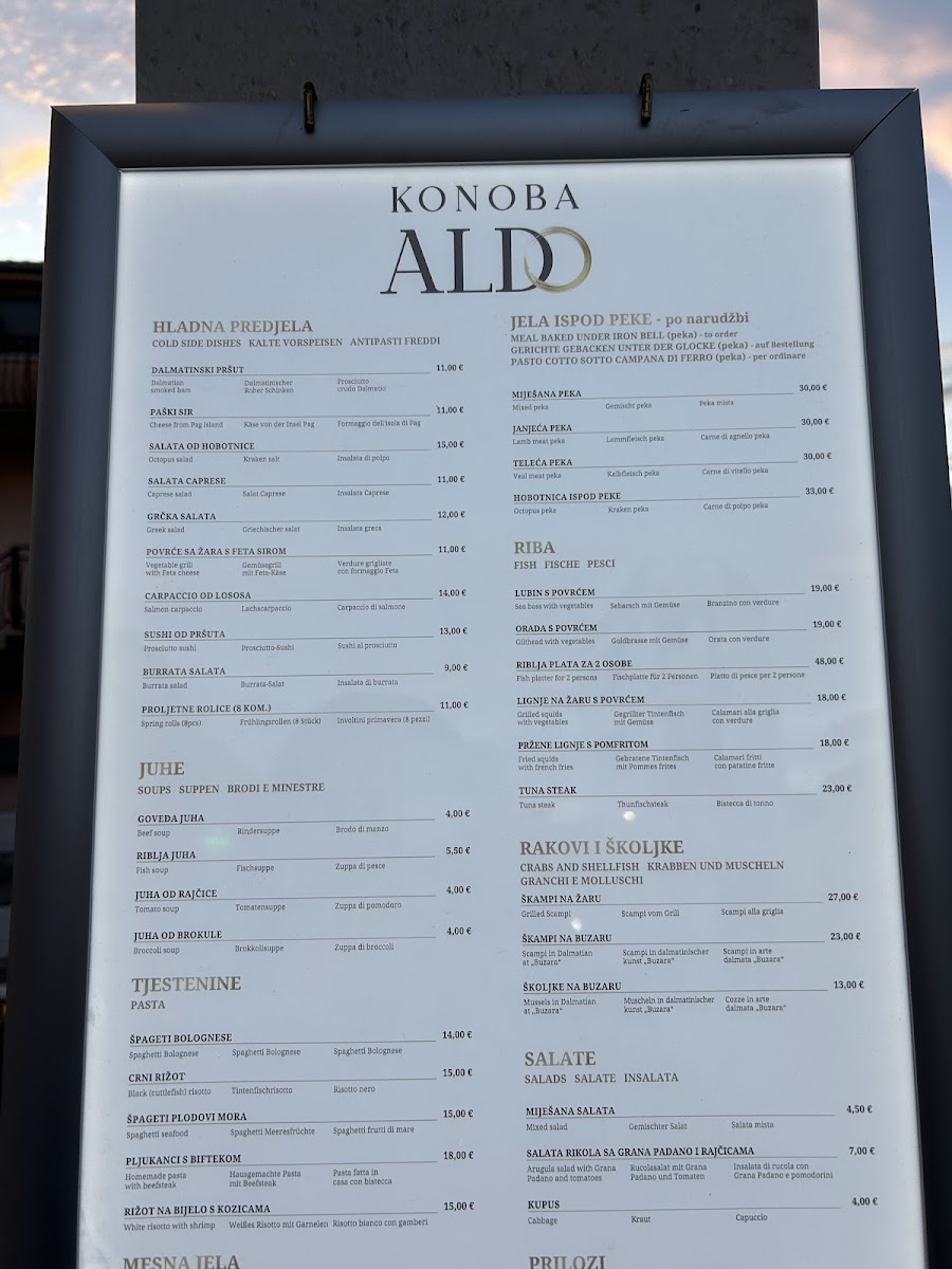 Menu Konoba Pizzeria Aldo-2