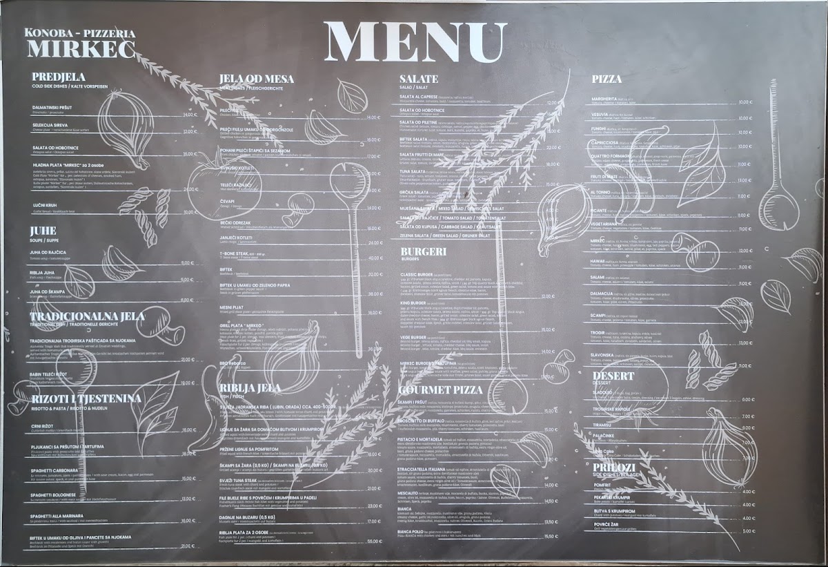Menu Konoba Pizzeria Mirkec-5